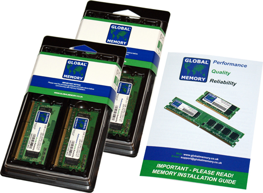 4GB (4 x 1GB) DDR3 1066MHz PC3-8500 204-PIN SODIMM MEMORY RAM KIT FOR INTEL IMAC (LATE 2009)